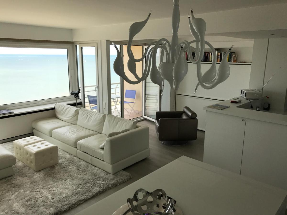 White Sea/Sun/Sky Dreams 4 Six @ Nieuwpoort Apartment Luaran gambar