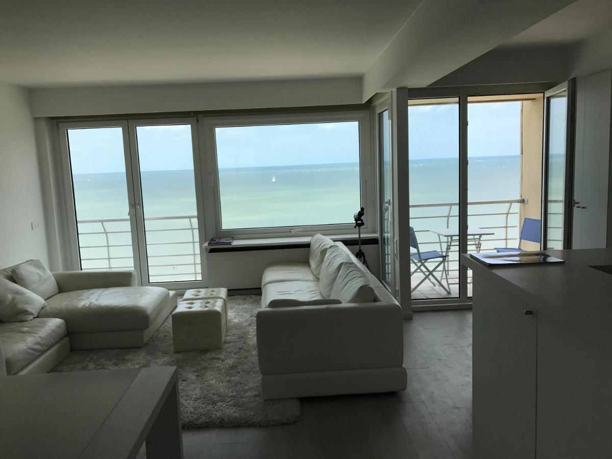 White Sea/Sun/Sky Dreams 4 Six @ Nieuwpoort Apartment Luaran gambar